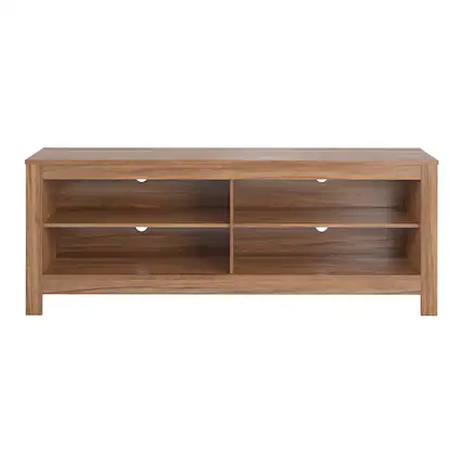 Front. CorLiving - Media Console for Most TVs up to 75" - Light Wood.