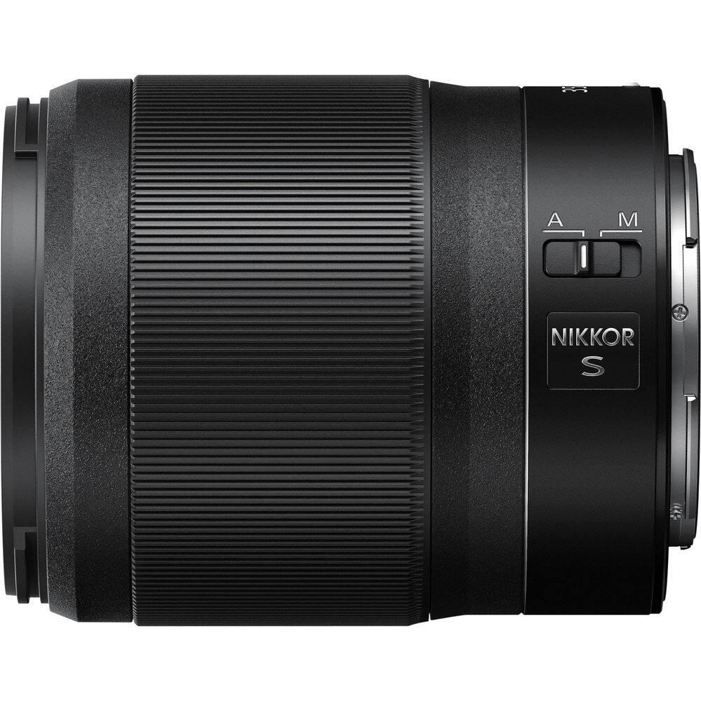 Alt View 4. Nikon - NIKKOR Z 35mm f/1.8 S Lens for Nikon Z Cameras (20081) + Filter Kit + Cap Keeper - Bundle - Black.