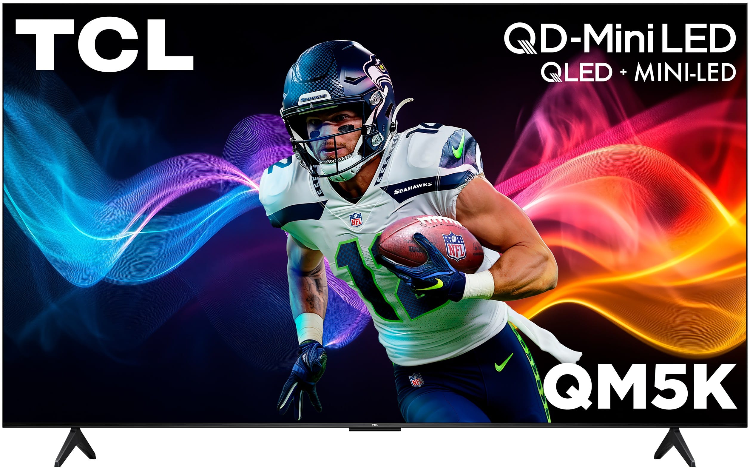 TCL - 75" Class QM5K Series 4K UHD HDR QD-Mini LED Smart TV with Google TV (2025) - Front_Zoom