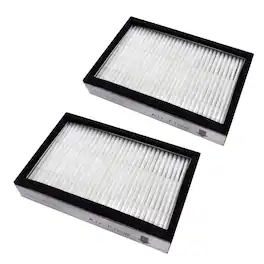 HQRP - 2-Pack H12 HEPA Vacuum Media Filters Replacement for Panasonic MC-V194H and Kenmore EF-2 86880 20-86880