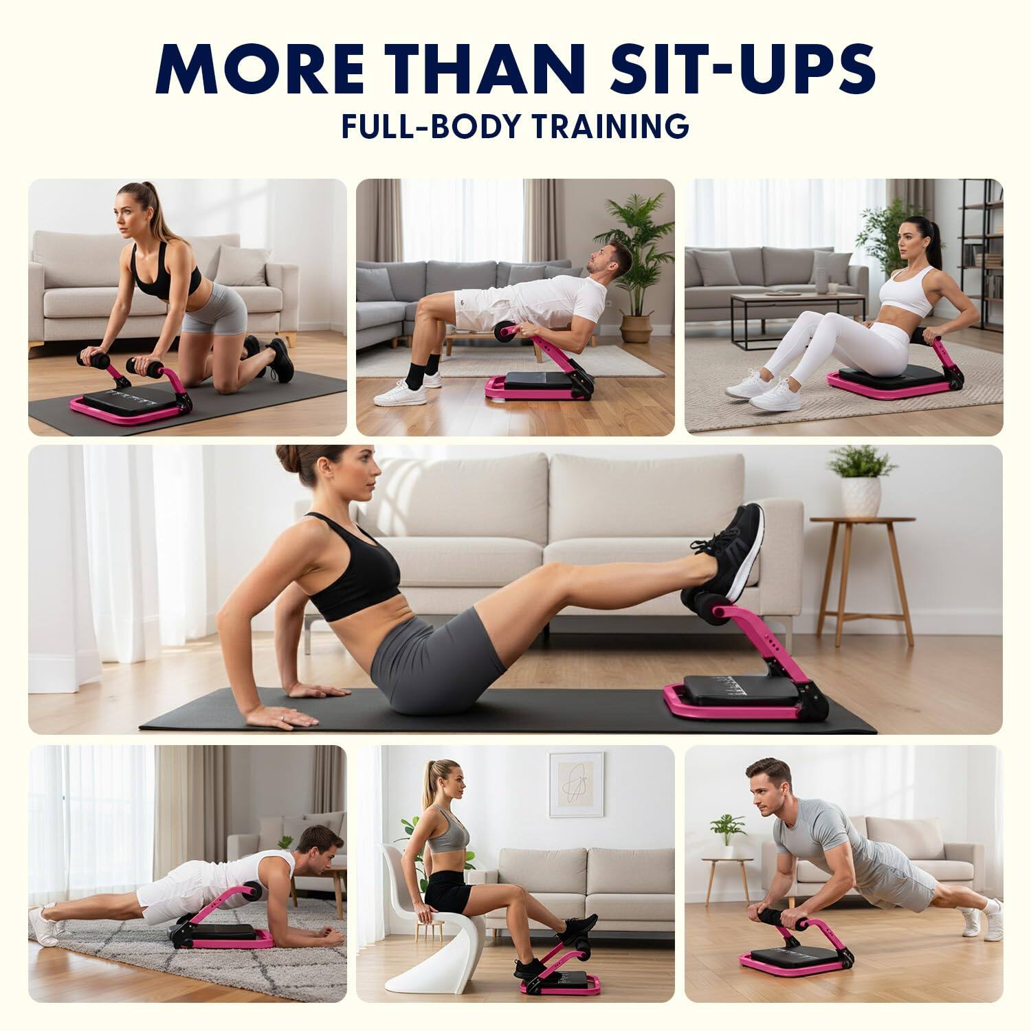 MORE THAN SIT-UPS  
FULL-BODY TRAINING