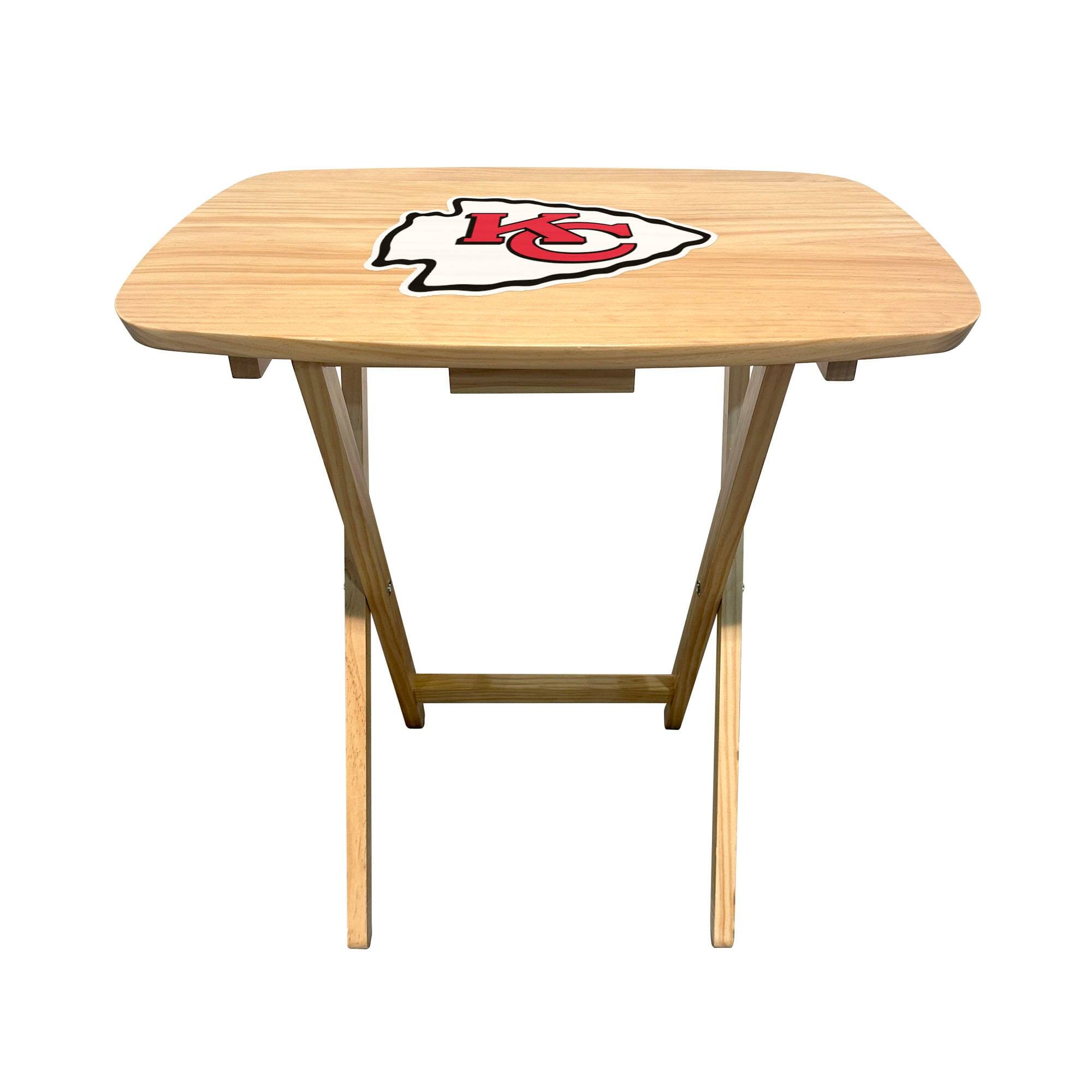 Alt View 1. Imperial - Kansas City Chiefs Large Folding TV Tray Table - Multicolor.