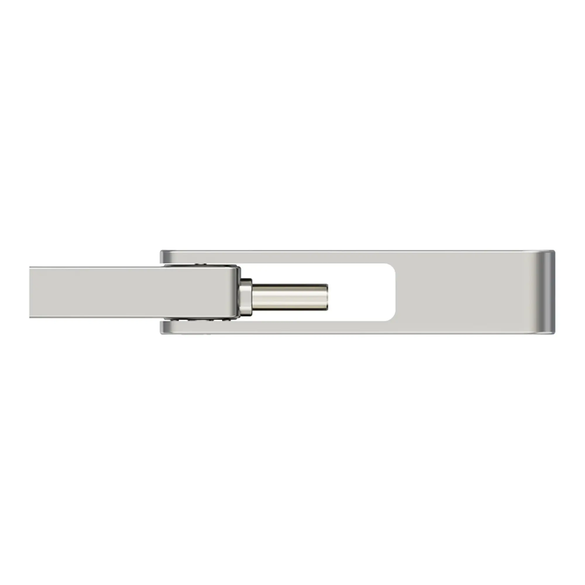 Zoom in on Alt View 13. PNY - 128GB DUO LINK USB 3.2 Type-C Dual Flash Drive - Silver.