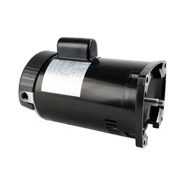 Topteng - 1.5HP 115/230V Square Flange Pool Pump Motor - Replaces B2854, B2854V1, 3450 RPM, Auto Overload Protection