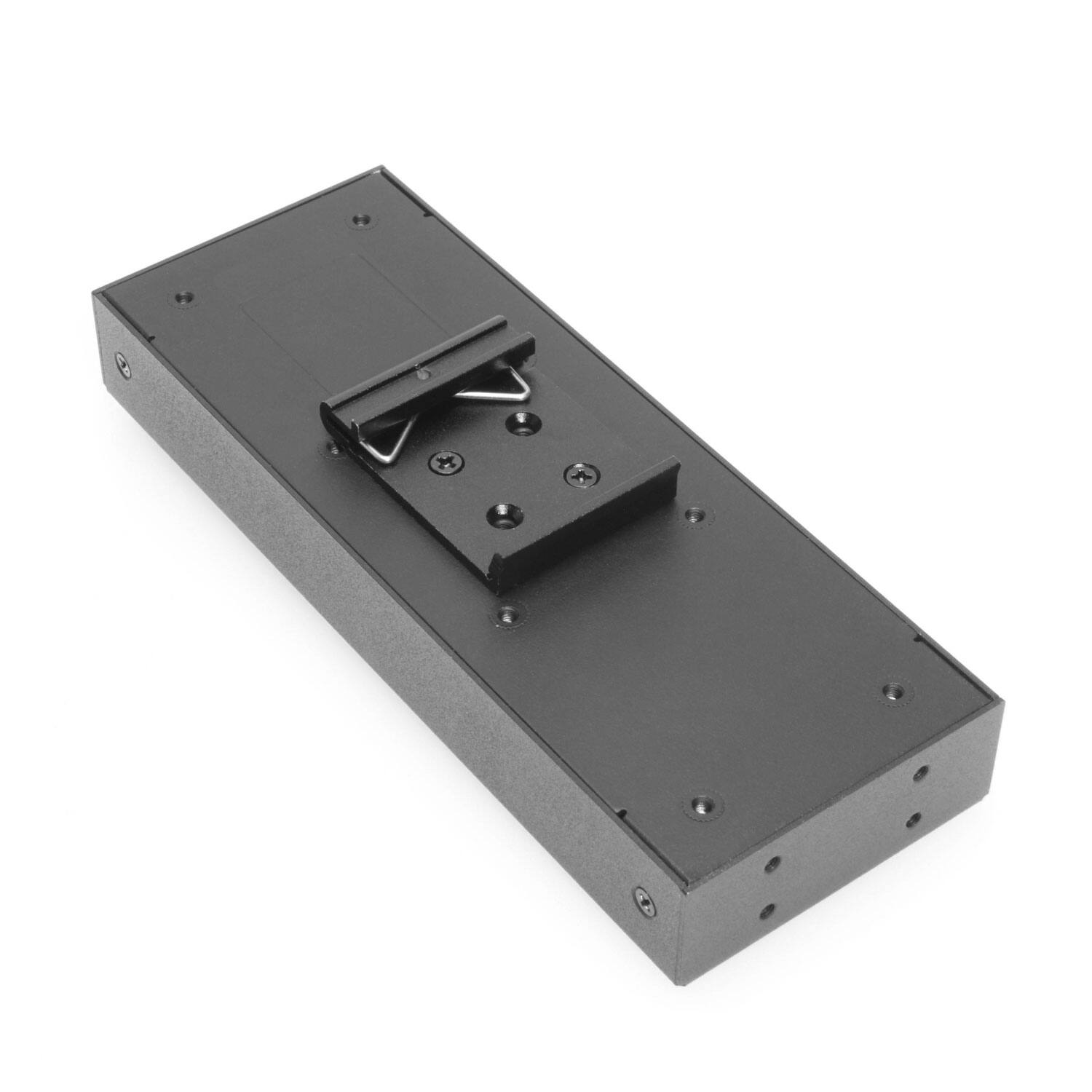 Alt View 1. Gearmo - 10-Port Industrial USB Hub - 10Gbps Speed - 4 Type-C & 6 Type-A Ports - Surge Protection - Mountable – Incl Power Supply - Black.