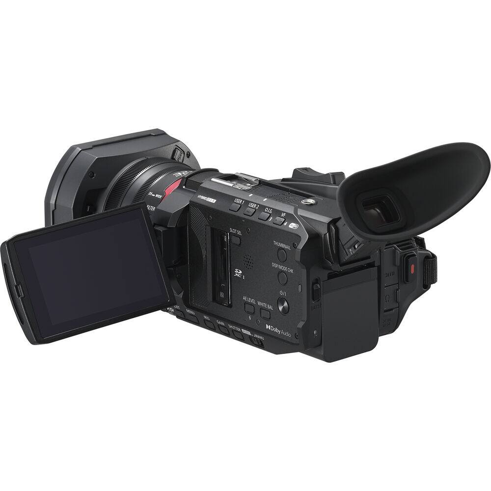 Panasonic HC X1600 UHD 4K HDMI Lightweight Compact Camcorder with