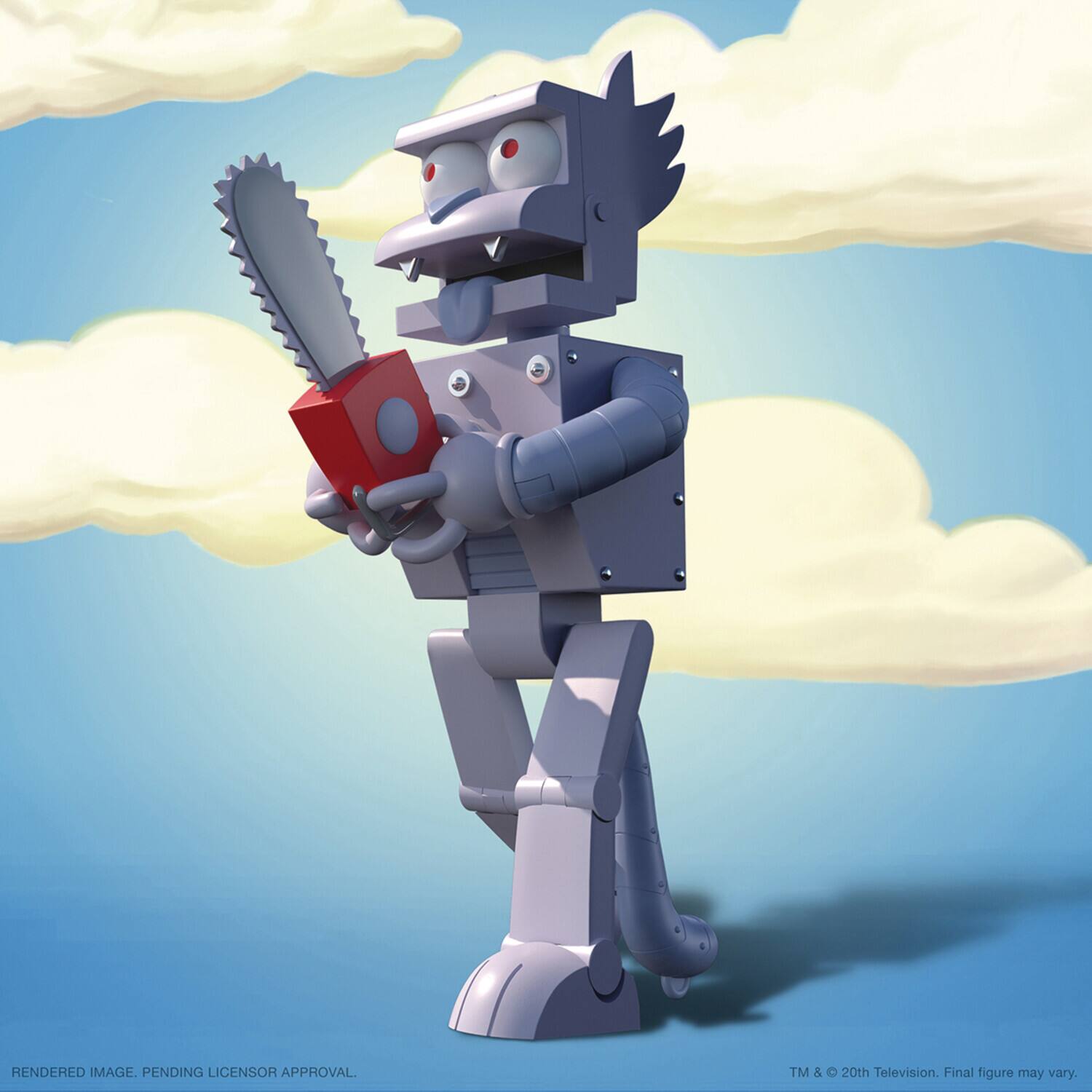 Super7 The Simpsons ULTIMATES! Wave 1 Robot Scratchy COLLECTIBLES