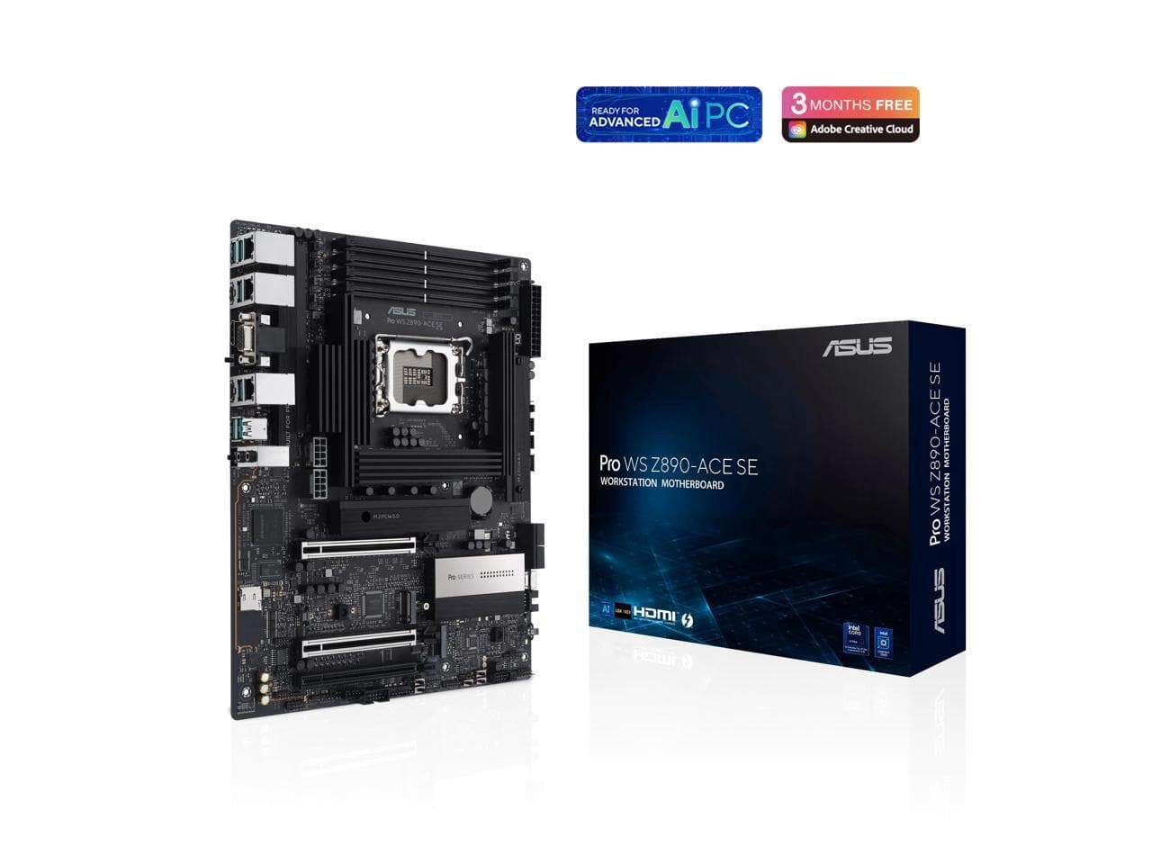 ASUS Pro WS Z890 ACE SE Workstation Motherboard Intel Z890 Chipset