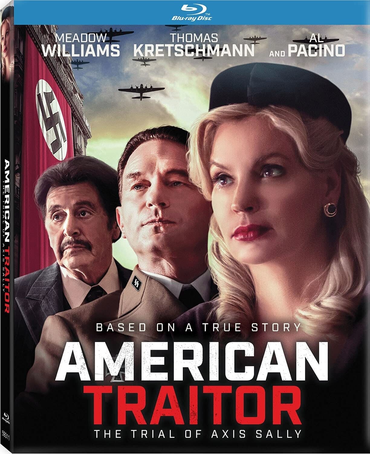 Front. American Traitor: The Trial of Axis Sally   - BLU-RAY.