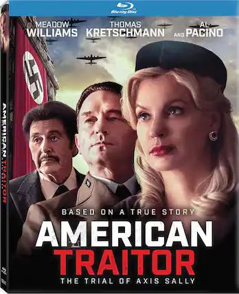 Front. American Traitor: The Trial of Axis Sally - BLU-RAY.
