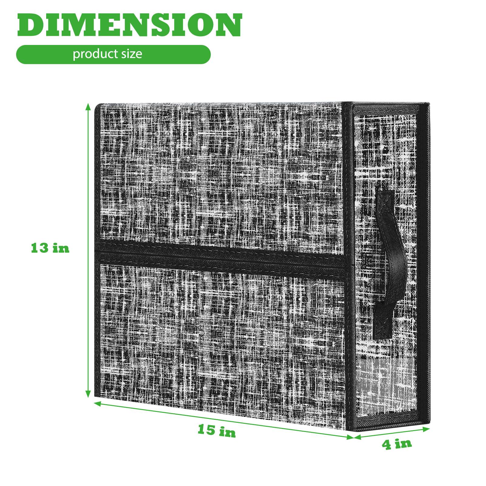 DIMENSION  
product size  
13 in x 15 in x 4 in