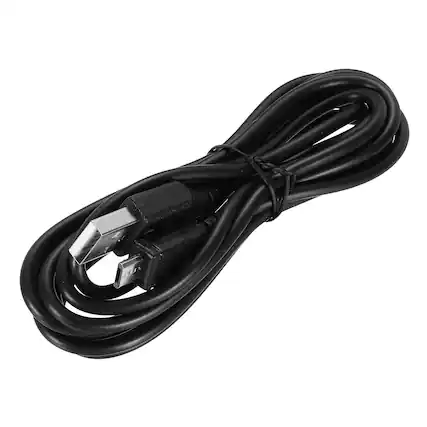 Front. Unique Bargains - Micro USB Cable 6.6ft USB A to Micro USB Data Charging Cord for Phone Camera Hard Drive - Black.