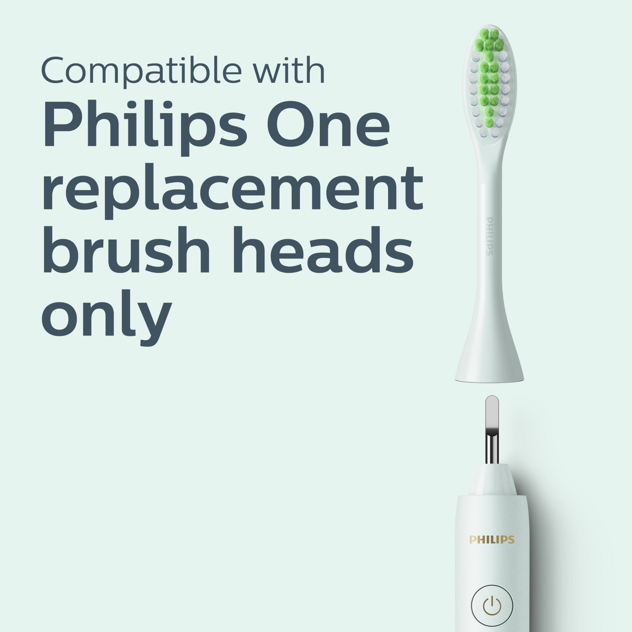 Alt View 17. Philips Sonicare - Philips One by Sonicare Battery Toothbrush - Mint.