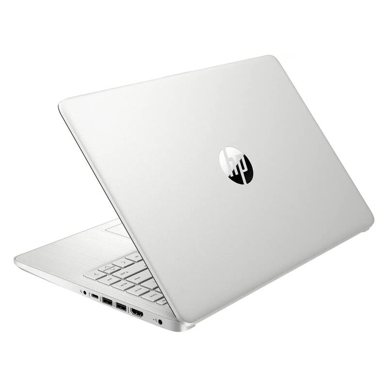 Alt View 4. HP - HP - 14" Laptop - Intel Celeron N4120 2019 - 8GB Memory - 128GB eMMC - Natural Silver - Natural Silver.