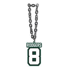 MOJO - Aaron Rodgers Player Fan Chain Necklace - Green