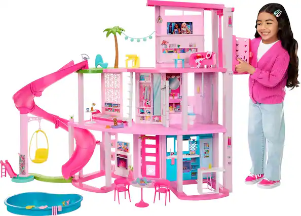 Front. Barbie - Barbie Dreamhouse Playset.