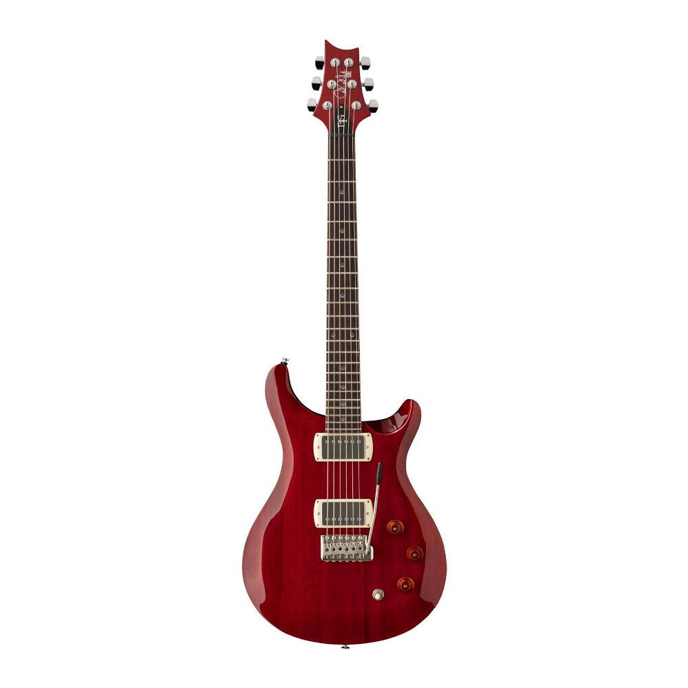 Front. Paul Reed Smith Guitars - PRS SE DGT Standard Electric Guitar HH with Mahogany Body (Vintage Cherry).