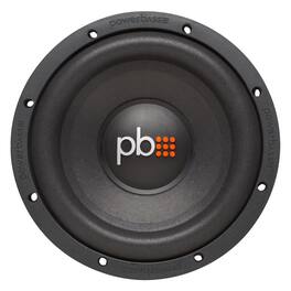 Powerbass - S-84D - 8 Dual 4-Ohm Subwoofer - Black/Gray
