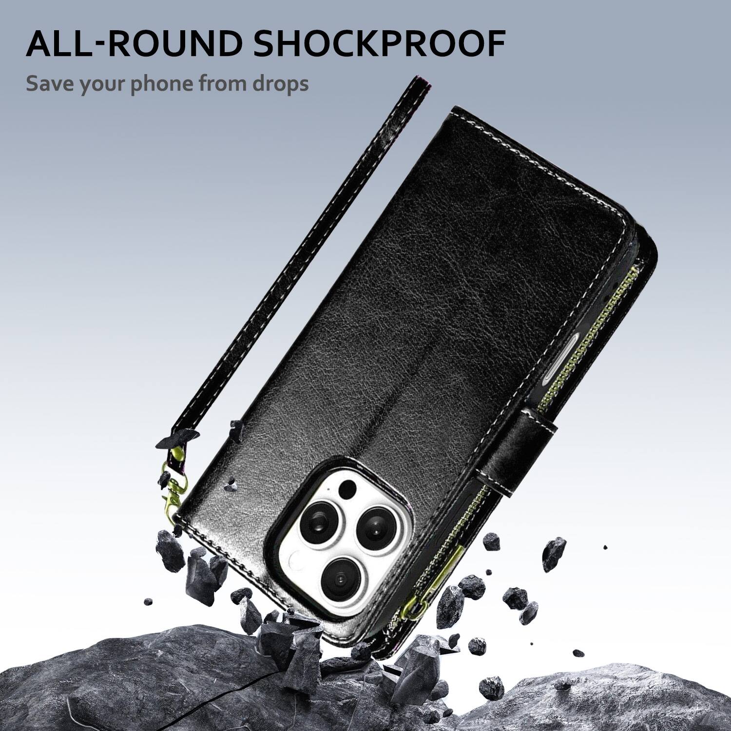 ALL-ROUND SHOCKPROOF  
Save your phone from drops
