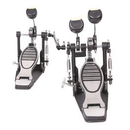 Winado - Double Bass Drum Pedal Twin Kick Drum Pedal Dual Chain Percussion