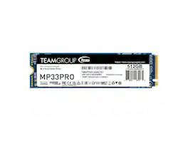 Team Group - MP33 PRO M.2 2280 512GB PCIe 3.0 x4 with NVMe 1.3 3D NAND Internal Solid State Drive (SSD) TM8FPD512G0C101