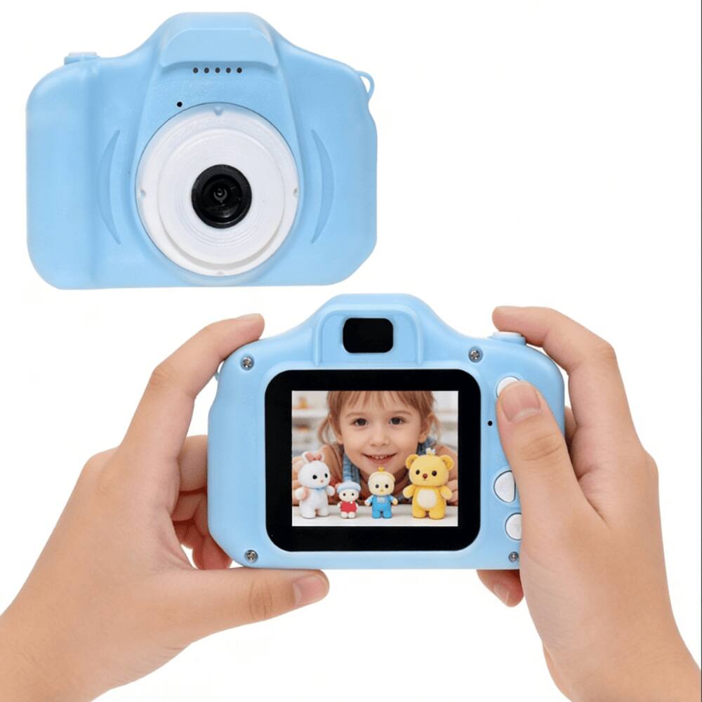 Alt View 2. Loheer - Loheer Kids Digital Camera 1080P HD Video Toddler Camera Shockproof Rechargeable 20MP with 32GB Card.