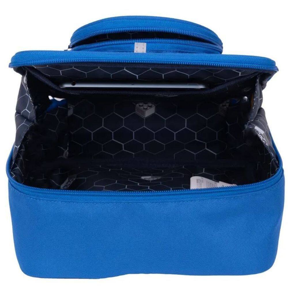 Back. Haiku - LEGO Brick Mini Backpack - Blue.