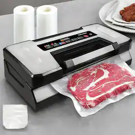 Edgetech Trends - Vacuum Sealer Set With LED Display - Black