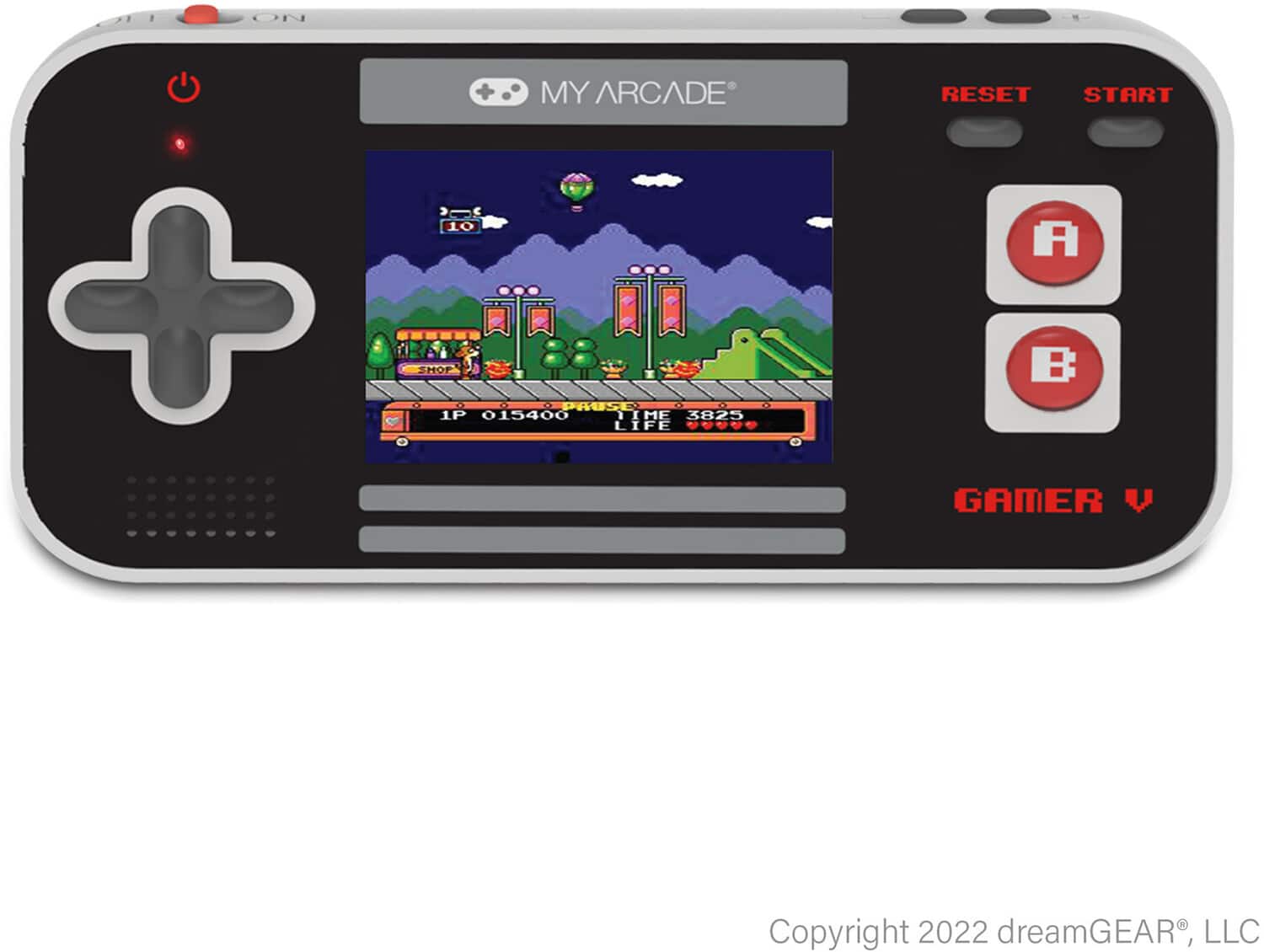 MyArcade DGUN-3911 Gamer V Classic 220 Games Handheld Game System (Black, Gray & Red) - GAMES ACCESSORIES - Other