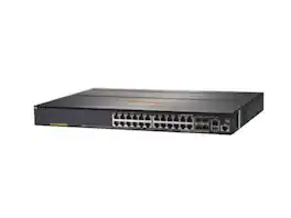 HPE Aruba - 2930M 24G POE+ with 1 - Slot Switch - Black