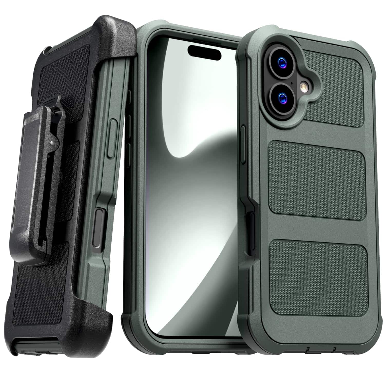 RomeTech - Rome Tech Defender Rugged Case for iPhone 17 - Green