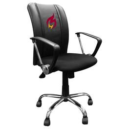 DreamSeat - Heat Check Gaming Logo Curve Task Chair - Black