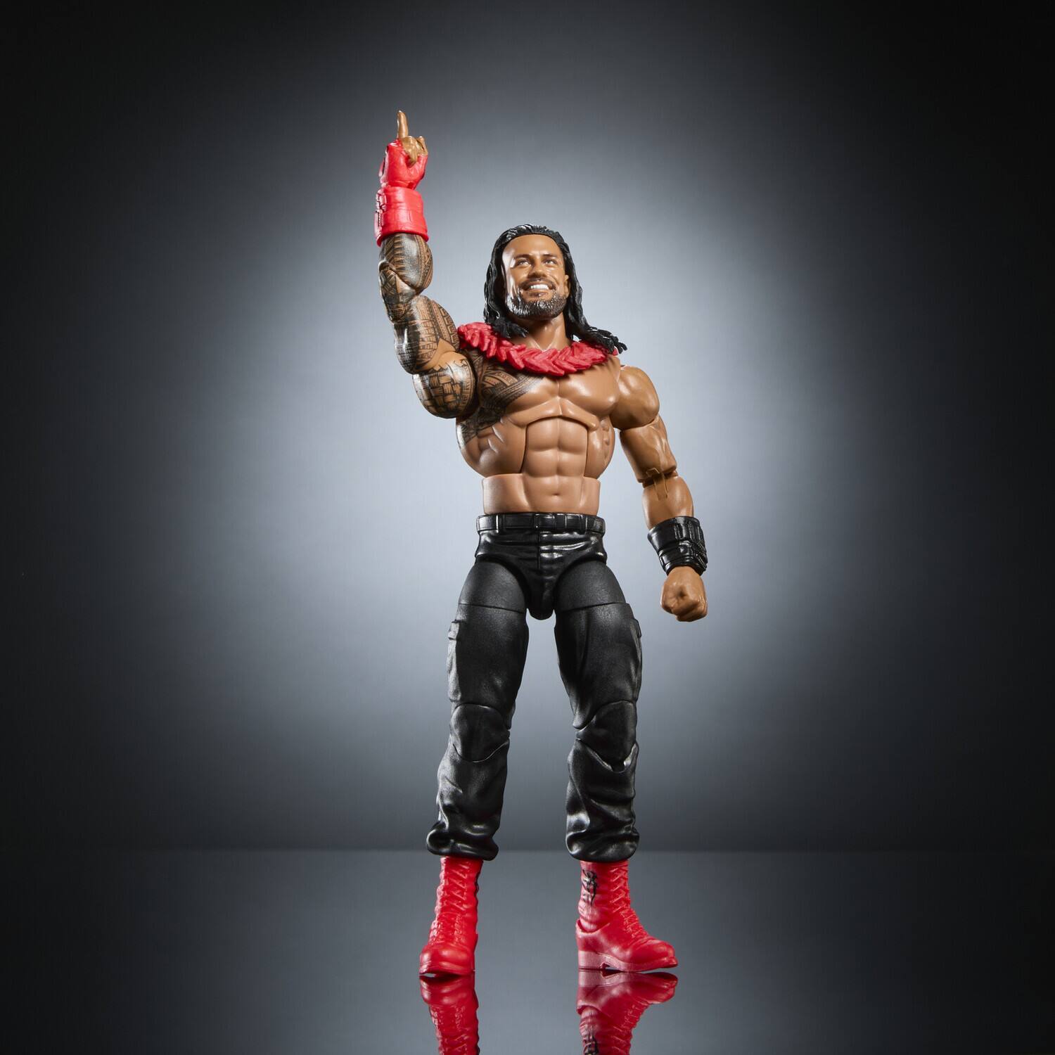 Alt View 3. Mattel - Mattel Collectible - WWE Elite Collection 6" Summerslam Roman Reigns Action Figure with William - Collectibles - Multicolor.