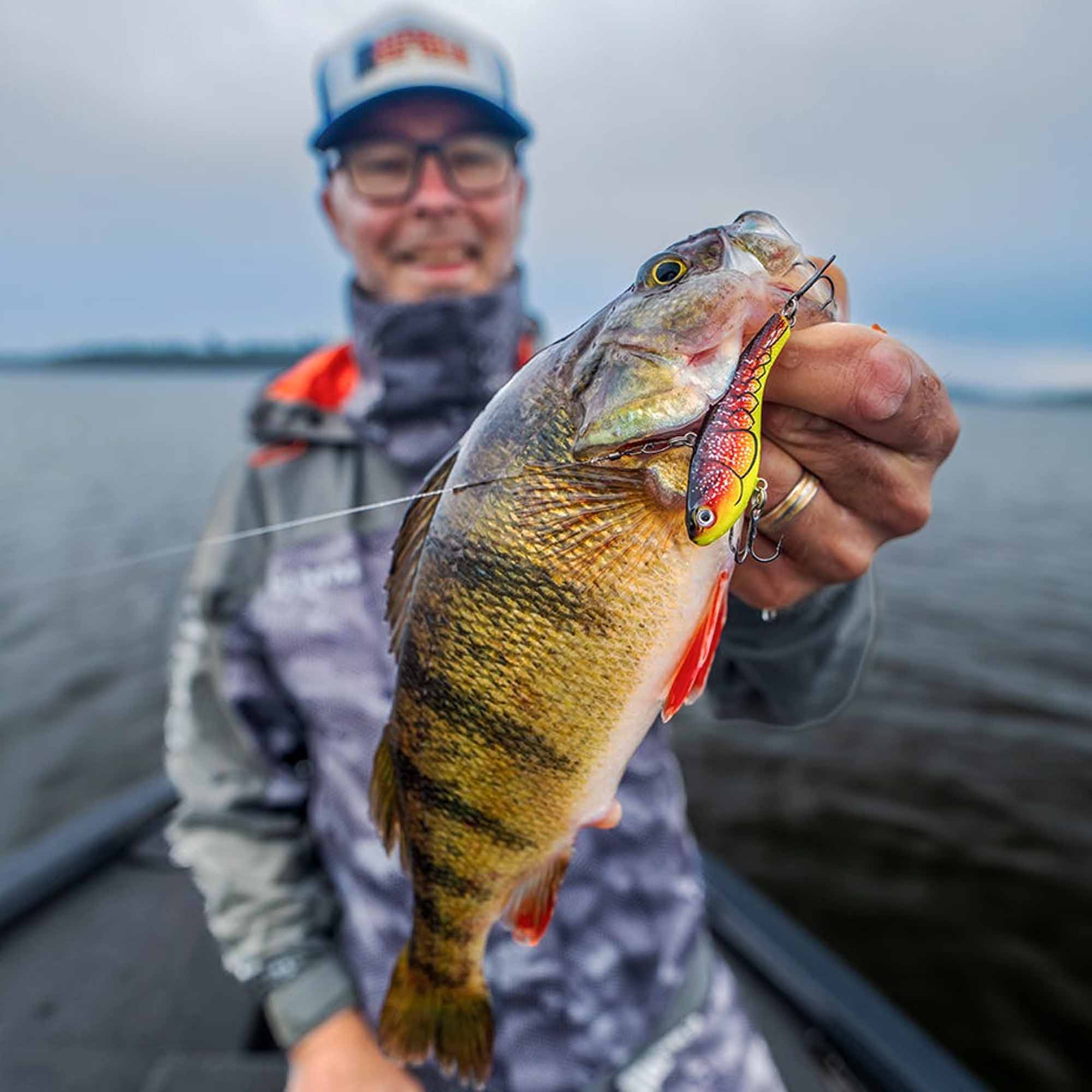 Alt View 1. Rapala - Rapala Slab Rap 04, Glow Slimy Lime - Glow Slimy Lime.