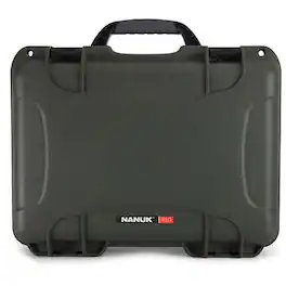 NANUK - Medium Series 910 Lightweight NK-7 Resin Waterproof Protective Case with Foam for Camcorder or Mirrorless Camera