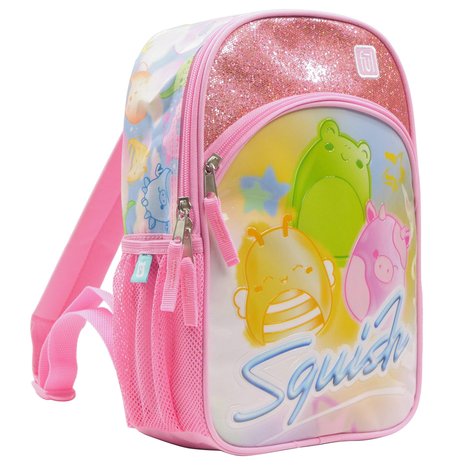 Left. Ful - Squishmallows Clouds 2-Piece Set – 21" Suitcase and 13" Backpack - MulTI.