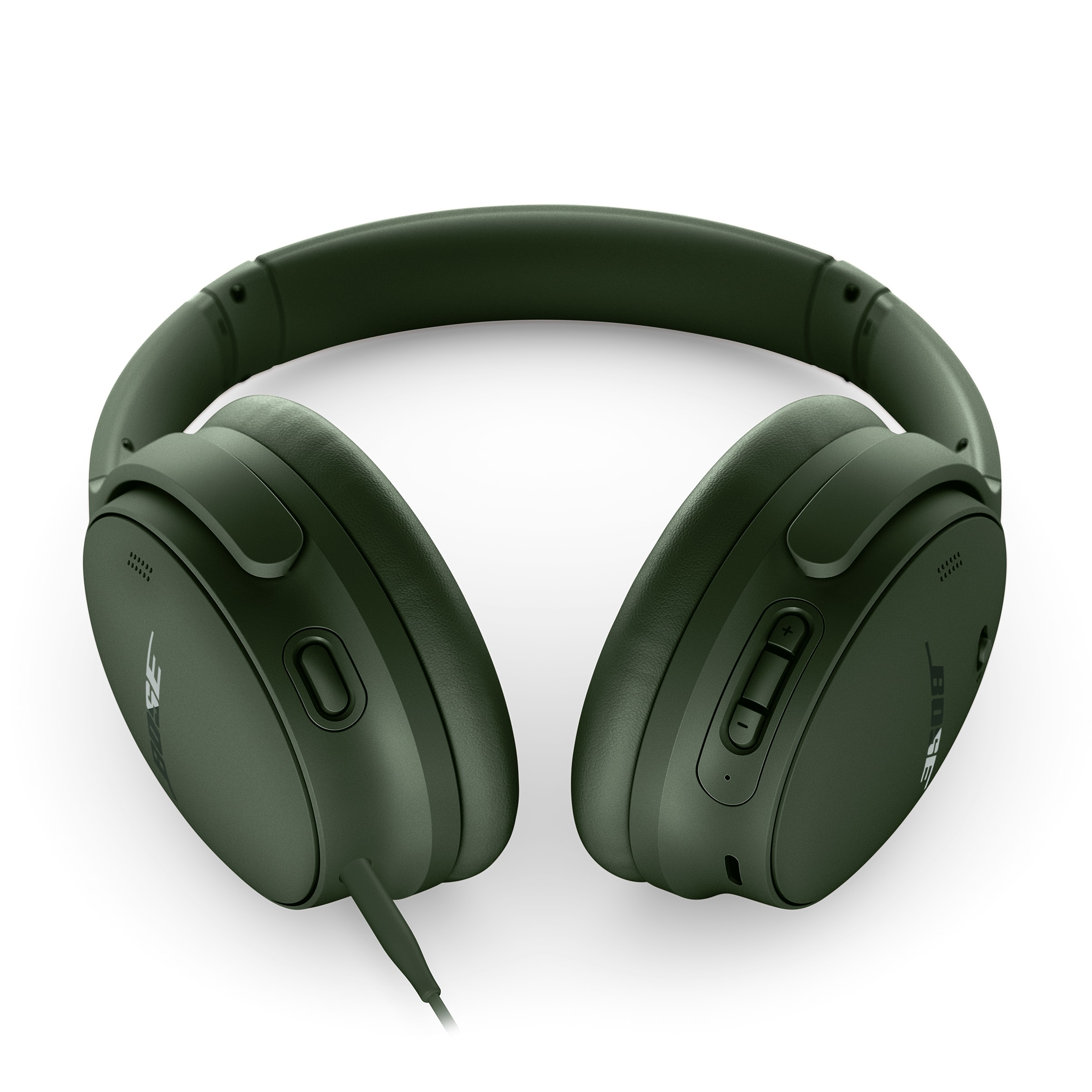 Alt View 16. Bose - QuietComfort Wireless Noise Cancelling Over-the-Ear Bluetooth Headphones - Cypress Green.