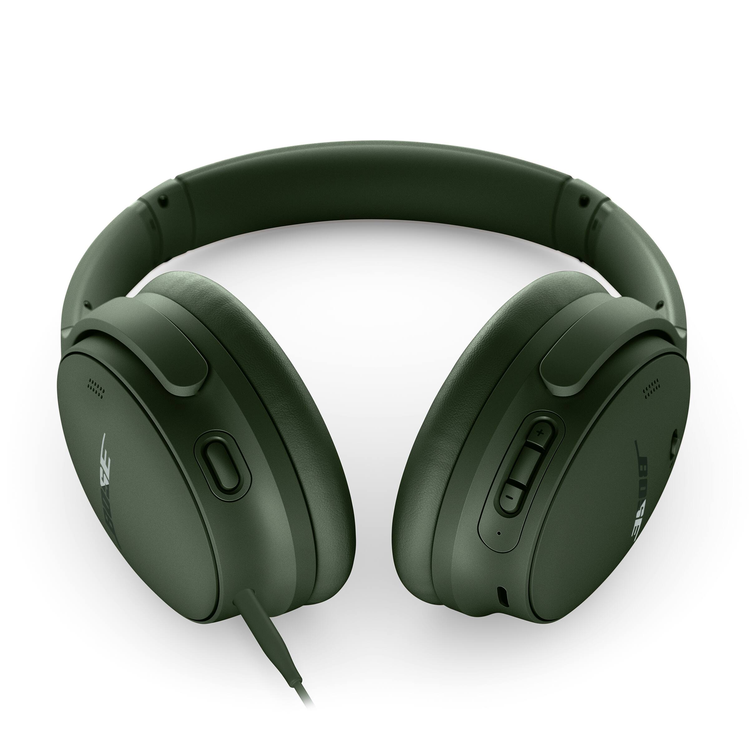 Alt View 16. Bose - QuietComfort Wireless Noise Cancelling Over-the-Ear Bluetooth Headphones - Cypress Green.