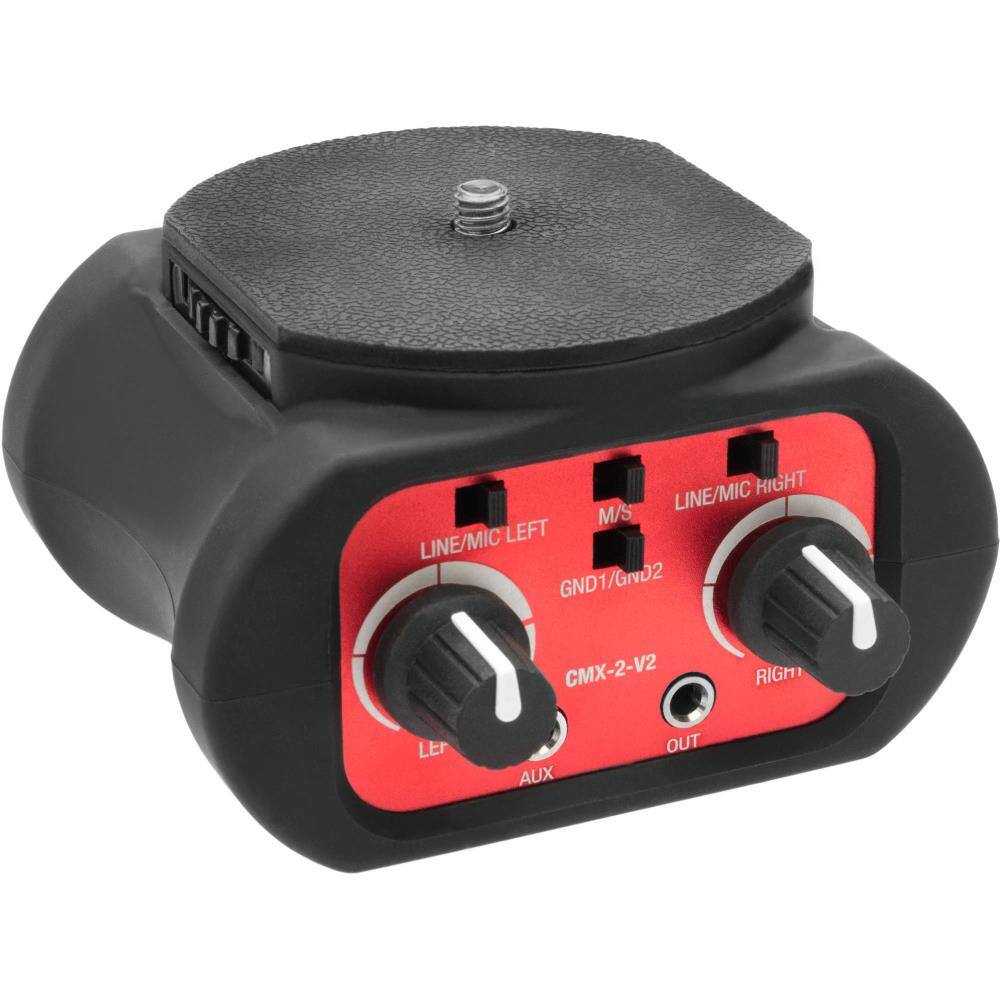 LINE/MIC RIGHT  
M/S  
LINE/MIC LEFT  
LEFT GND1/GND2  
CMX-2-V2  
RIGHT  
LEFT  
OUT  
AUX