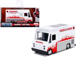 Deadpool Taco Truck "Marvel" Series 1/32 Diecast Model by Jada - White