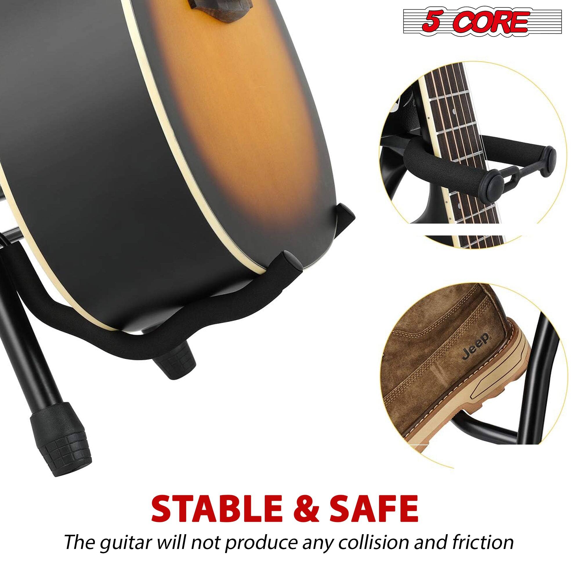 5 CORE

STABLE & SAFE

The guitar will not produce any collision and friction