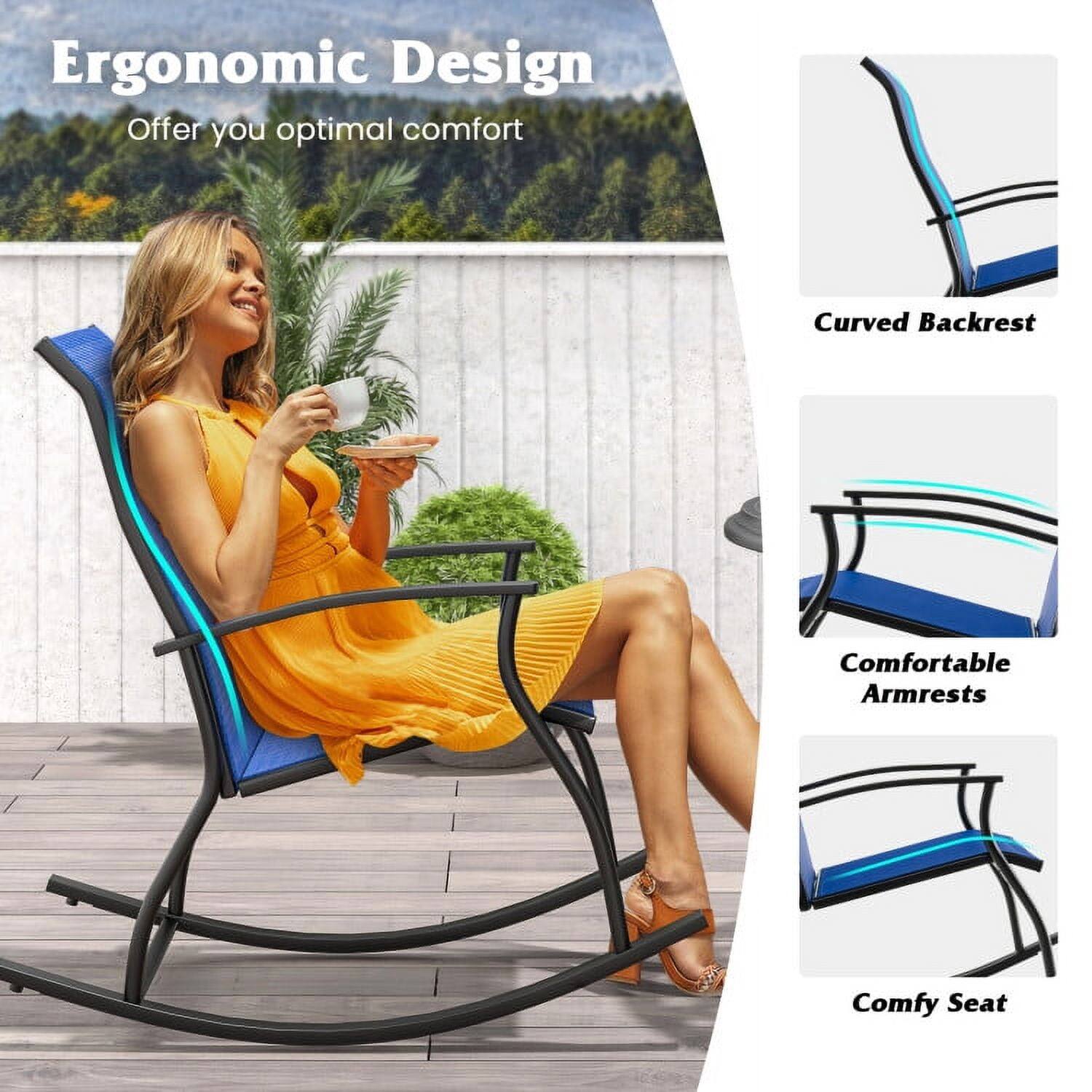 Ergonomic Design  
Offer you optimal comfort

- Curved Backrest
- Comfortable Armrests
- Comfy Seat