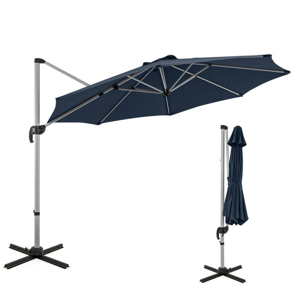 Front. Kadyn - Large Sun Umbrella, UV Protection Pool Umbrella, 11 FT Outdoor Patio Umbrella with 360° Rotation.