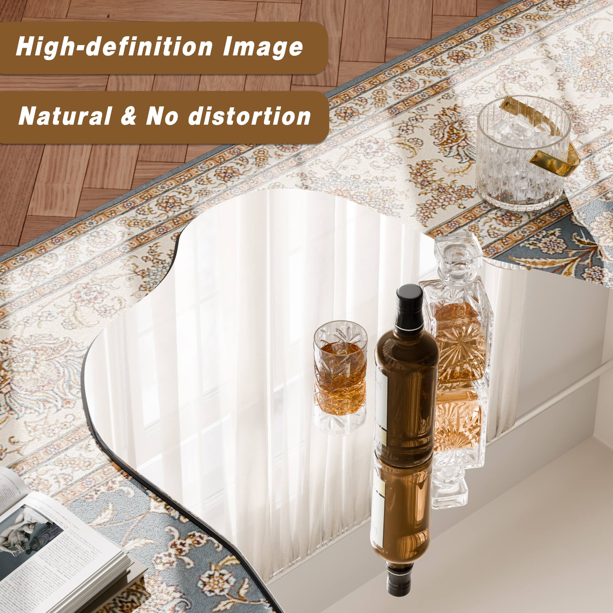 High-definition Image  
Natural & No distortion