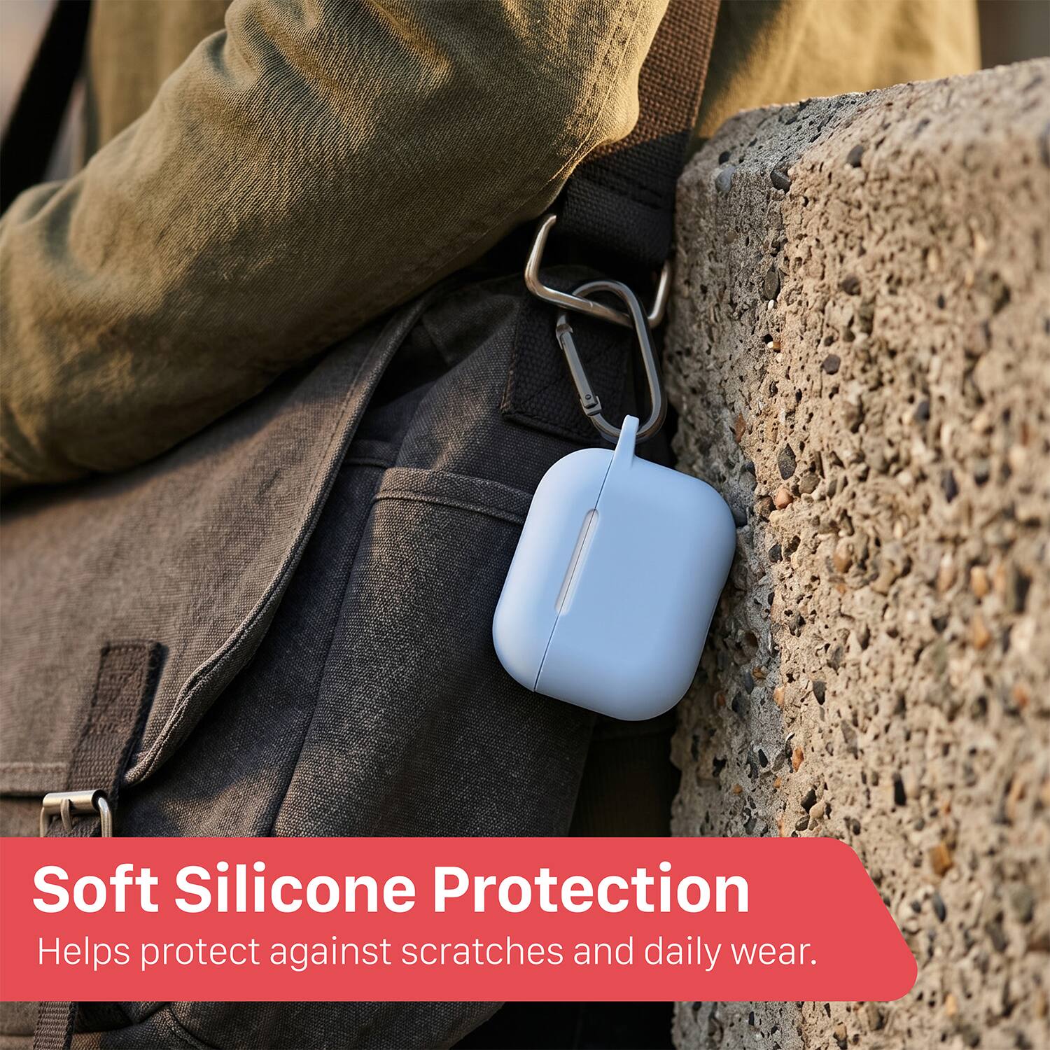 Soft Silicone Protection  
Helps protect against scratches and daily wear.