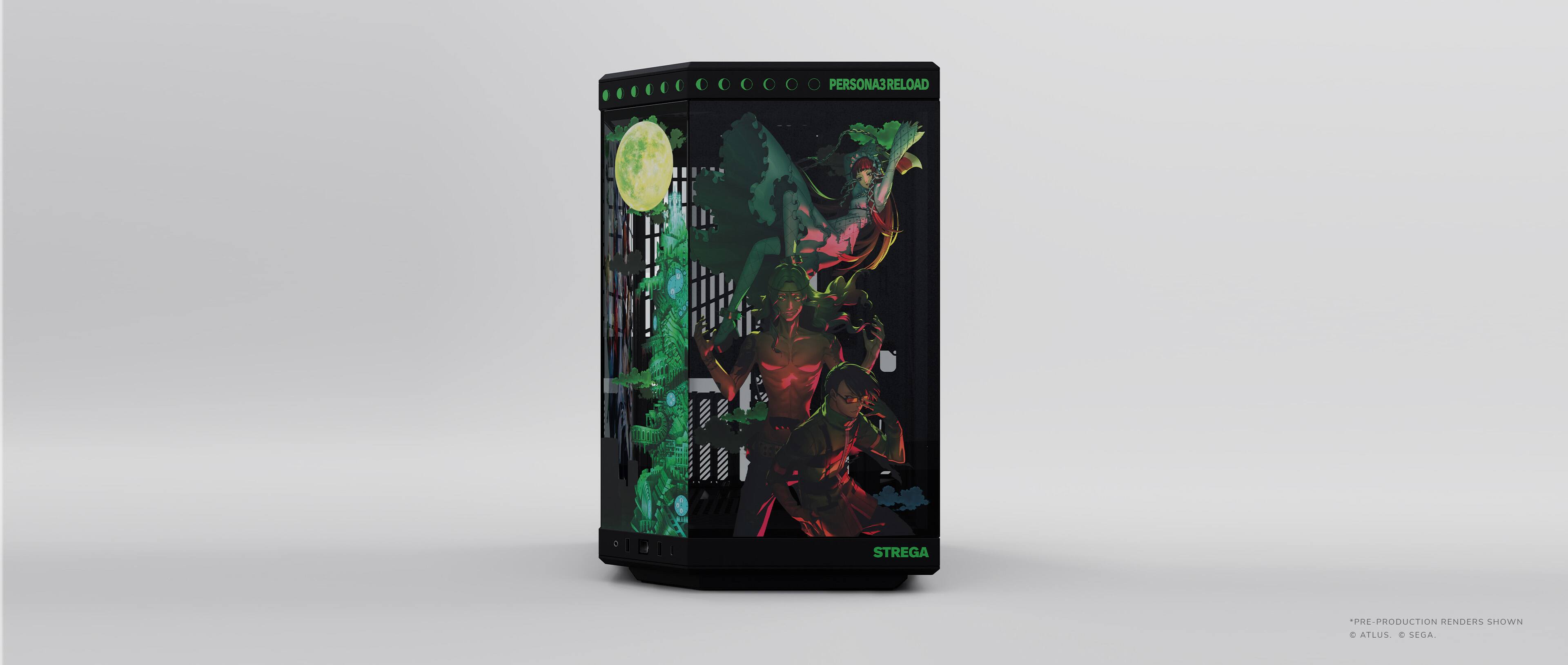 Persona 3: Revelations: Strega Pre-Production Renders Shown by Atlus and Sega.