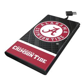 Keyscaper - Alabama Crimson Tide Endzone Plus 5000mAh Flat Powerbank - Black