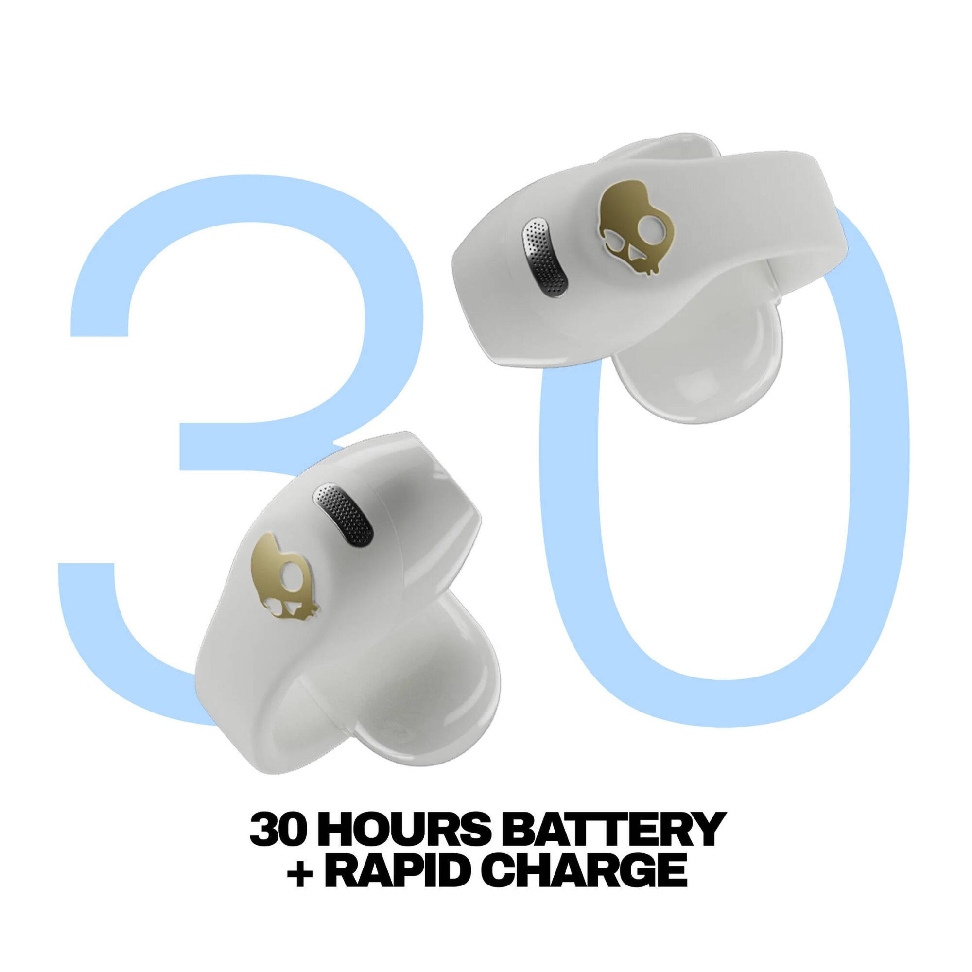 30 HOURS BATTERY + RAPID CHARGE