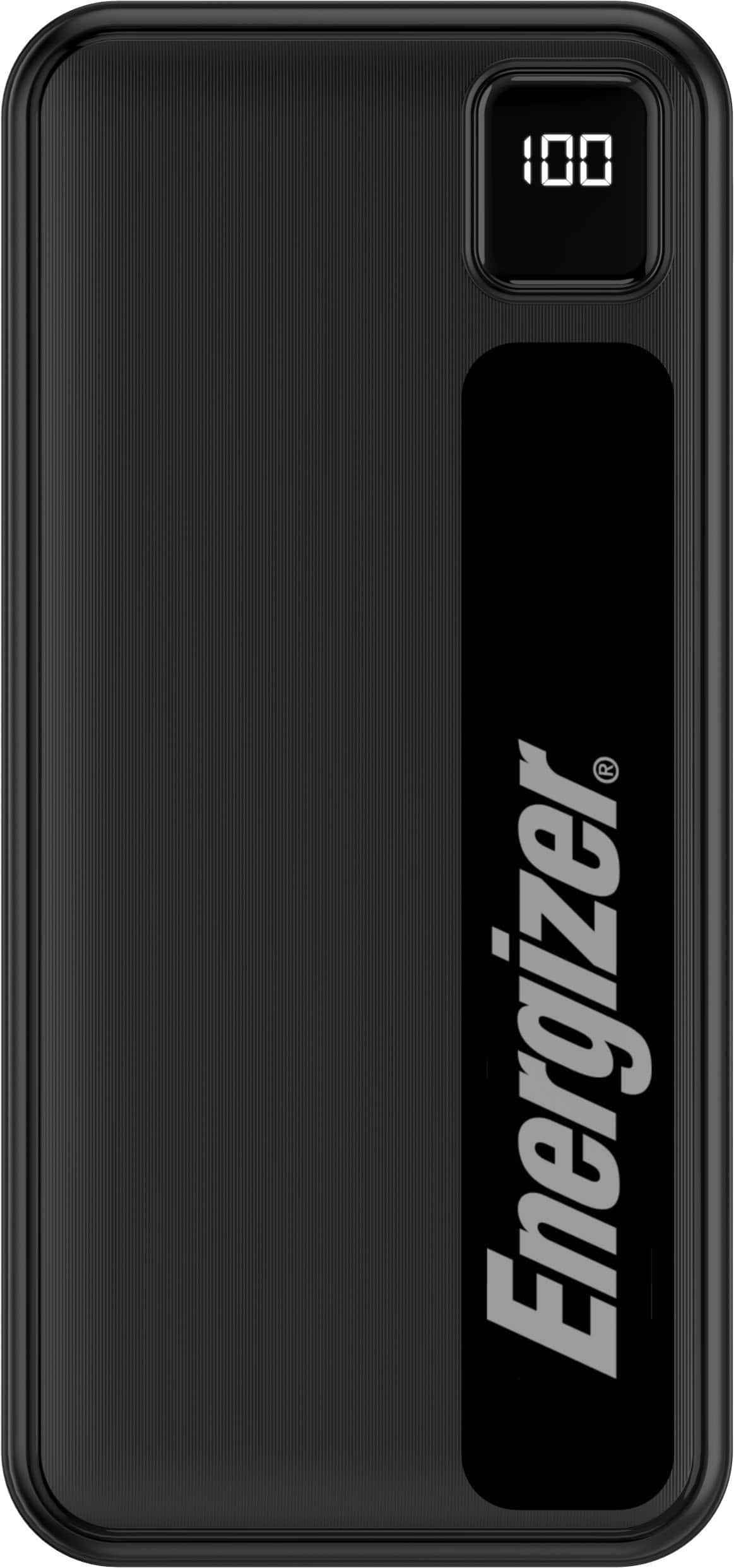 The Energizer battery pack has a capacity of 100.