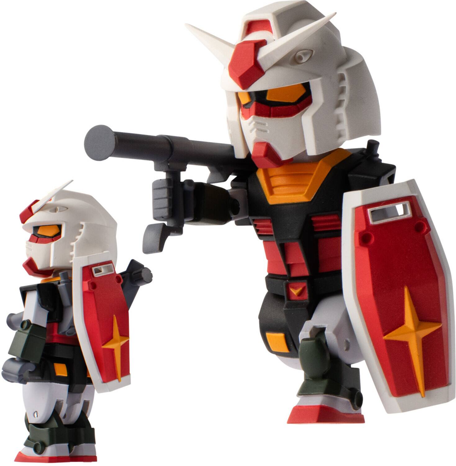 Alt View 3. Bandai - Shokugan - Bitlot Gundam Vol 2 (Box/10) Figure Display   - COLLECTIBLES - Multicolor.